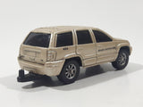 Maisto 1999 Jeep Grand Cherokee Champagne Gold Die Cast Toy Truck SUV Vehicle