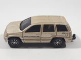 Maisto 1999 Jeep Grand Cherokee Champagne Gold Die Cast Toy Truck SUV Vehicle