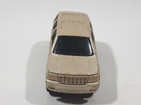 Maisto 1999 Jeep Grand Cherokee Champagne Gold Die Cast Toy Truck SUV Vehicle