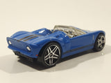 2007 Hot Wheels Ford GTX1 Enamel Blue Die Cast Toy Car Vehicle