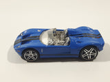 2007 Hot Wheels Ford GTX1 Enamel Blue Die Cast Toy Car Vehicle