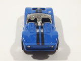 2007 Hot Wheels Ford GTX1 Enamel Blue Die Cast Toy Car Vehicle