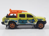 2016 Matchbox Shark Week Series Toyota Tacoma Lifeguard Yellow Die Cast Toy Car Vehicle