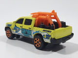 2016 Matchbox Shark Week Series Toyota Tacoma Lifeguard Yellow Die Cast Toy Car Vehicle