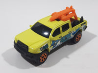 2016 Matchbox Shark Week Series Toyota Tacoma Lifeguard Yellow Die Cast Toy Car Vehicle