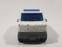 2017 Matchbox Police Ford Panel Van White Die Cast Toy Car Vehicle