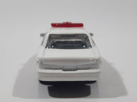 2009 Matchbox Fire Ford Crown Victoria Fire Chief White Die Cast Toy Car Vehicle