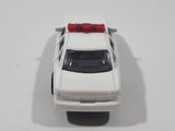 2009 Matchbox Fire Ford Crown Victoria Fire Chief White Die Cast Toy Car Vehicle