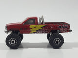 1998 Matchbox Rugged Riders Chevy K-1500 Truck Red Die Cast Toy Truck Vehicle