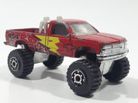 1998 Matchbox Rugged Riders Chevy K-1500 Truck Red Die Cast Toy Truck Vehicle