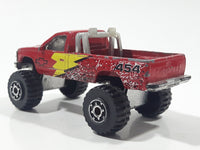 1998 Matchbox Rugged Riders Chevy K-1500 Truck Red Die Cast Toy Truck Vehicle