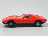 Vintage Yat Ming Lamborghini Miura Classic 17 Turbo Bright Neon Orange Die Cast Toy Car Vehicle