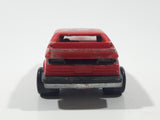 Vintage Majorette No. 220 Mustang SVO Red 1/59 Scale Die Cast Toy Car Vehicle with Opening Hatch