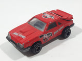 Vintage Majorette No. 220 Mustang SVO Red 1/59 Scale Die Cast Toy Car Vehicle with Opening Hatch