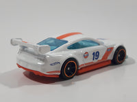 2019 Hot Wheels Muscle Mania Custom '18 Ford Mustang GT Gulf White Die Cast Toy Car Vehicle