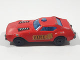 Vintage 1978 Matchbox Lesney Superfast No. 64 Fire Chief Red Die Cast Toy Car Firefighting Vehicle