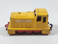 Vintage 1978 Lesney Matchbox Superfast No. 24 Shunter Train Locomotive Yellow Die Cast Toy Car Railway Railroad Vehicle