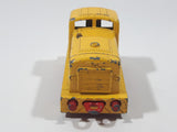 Vintage 1978 Lesney Matchbox Superfast No. 24 Shunter Train Locomotive Yellow Die Cast Toy Car Railway Railroad Vehicle