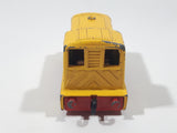 Vintage 1978 Lesney Matchbox Superfast No. 24 Shunter Train Locomotive Yellow Die Cast Toy Car Railway Railroad Vehicle