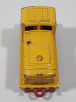 Vintage 1978 Lesney Matchbox Superfast No. 24 Shunter Train Locomotive Yellow Die Cast Toy Car Railway Railroad Vehicle