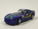 2003 Maisto Marvel 1996 Dodge Viper GTS She Hulk Purple Die Cast Toy Luxury Sports Car Vehicle