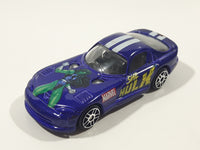 2003 Maisto Marvel 1996 Dodge Viper GTS She Hulk Purple Die Cast Toy Luxury Sports Car Vehicle