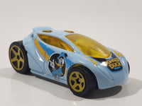 2018 Hot Wheels Disney Mickey & Friends Donald Duck Vandetta Light Blue Die Cast Toy Car Vehicle