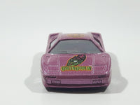 2002 Maisto Ultimate Marvel Lamborghini Diablo Green Goblin Metallic Purple Pink 1/64 Scale Die Cast Toy Dream Super Car Vehicle