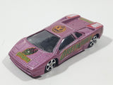 2002 Maisto Ultimate Marvel Lamborghini Diablo Green Goblin Metallic Purple Pink 1/64 Scale Die Cast Toy Dream Super Car Vehicle
