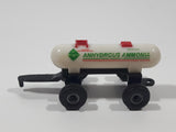 Tomy ERTL John Deere Anhydrous Ammonia Tank Trailer White and Black Die Cast and Plastic Toy Farming Machinery Vehicle H0516YL01