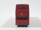 Vintage 1972 Lesney Matchbox Superfast No. 17 The Londoner Bus Berger Paints Red Die Cast Toy Car Vehicle