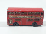 Vintage 1972 Lesney Matchbox Superfast No. 17 The Londoner Bus Berger Paints Red Die Cast Toy Car Vehicle