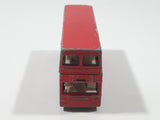 Vintage 1972 Lesney Matchbox Superfast No. 17 The Londoner Bus Berger Paints Red Die Cast Toy Car Vehicle