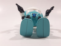 Ming Ying Talking Metal Robot 6 4 3/4" Tall Toy Action Figure with Light Up Eyes