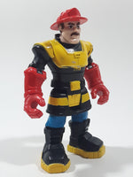 2010 Mattel Rescue Heroes Billy Blaze Fireman Firefighter 5" Tall Toy Figure