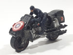 Captain America Riding Motorcycle 4" Long Toy Figure