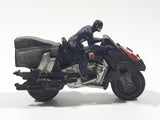 Captain America Riding Motorcycle 4" Long Toy Figure