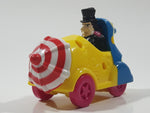 1991 McDonald's Batman Returns Penguin in Umbrella Roto-Roadster Car 3" Long Plastic Toy Figure Vehicle