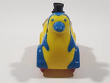 1991 McDonald's Batman Returns Penguin in Umbrella Roto-Roadster Car 3" Long Plastic Toy Figure Vehicle