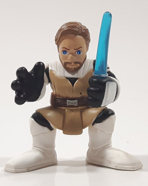 2010 LFL Star Wars Galactic Heroes Obi Wan Kenobi 2" Tall Toy Figure