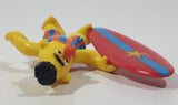 1980s Applause Muppets Sesame Street "Bert with a Surfboard" PVC Toy Figure