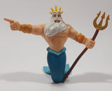 Disney The Little Mermaid King Triton 3 5/8" Tall Toy Figure