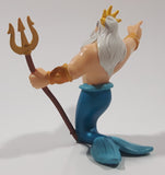 Disney The Little Mermaid King Triton 3 5/8" Tall Toy Figure