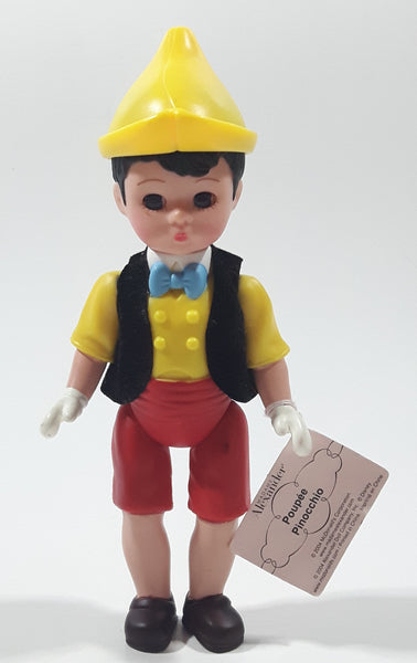 2004 McDonald's Madame Alexander Disney Pinocchio 5 3/8" Tall Toy Doll Figure