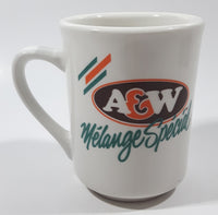 A&W Special Blend 3 7/8" Tall Ceramic Coffee Mug Cup