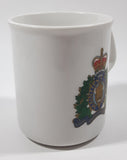 Vintage RCMP Royal Canadian Mounted Police 3 3/4" Tall Ceramic Coffee Mug Cup