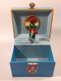 1988 Walt Disney The Little Mermaid Windup Music Box Plays "Under The Sea"