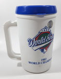 1992 World Series MLB Toronto Blue Jays 1992 World Champions 7" Tall 22 Oz. Plastic Beverage Coffee Mug Cup with Lid