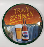 Mosi Lager Beer Truly Zambian "Great Taste Full Flavour" 13 1/4" Metal Beverage Serving Tray