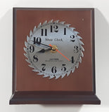 Sears Craftsman Shop Clock The Greatest Name In Tools Saw Blade Wood Plaque Desk Clock